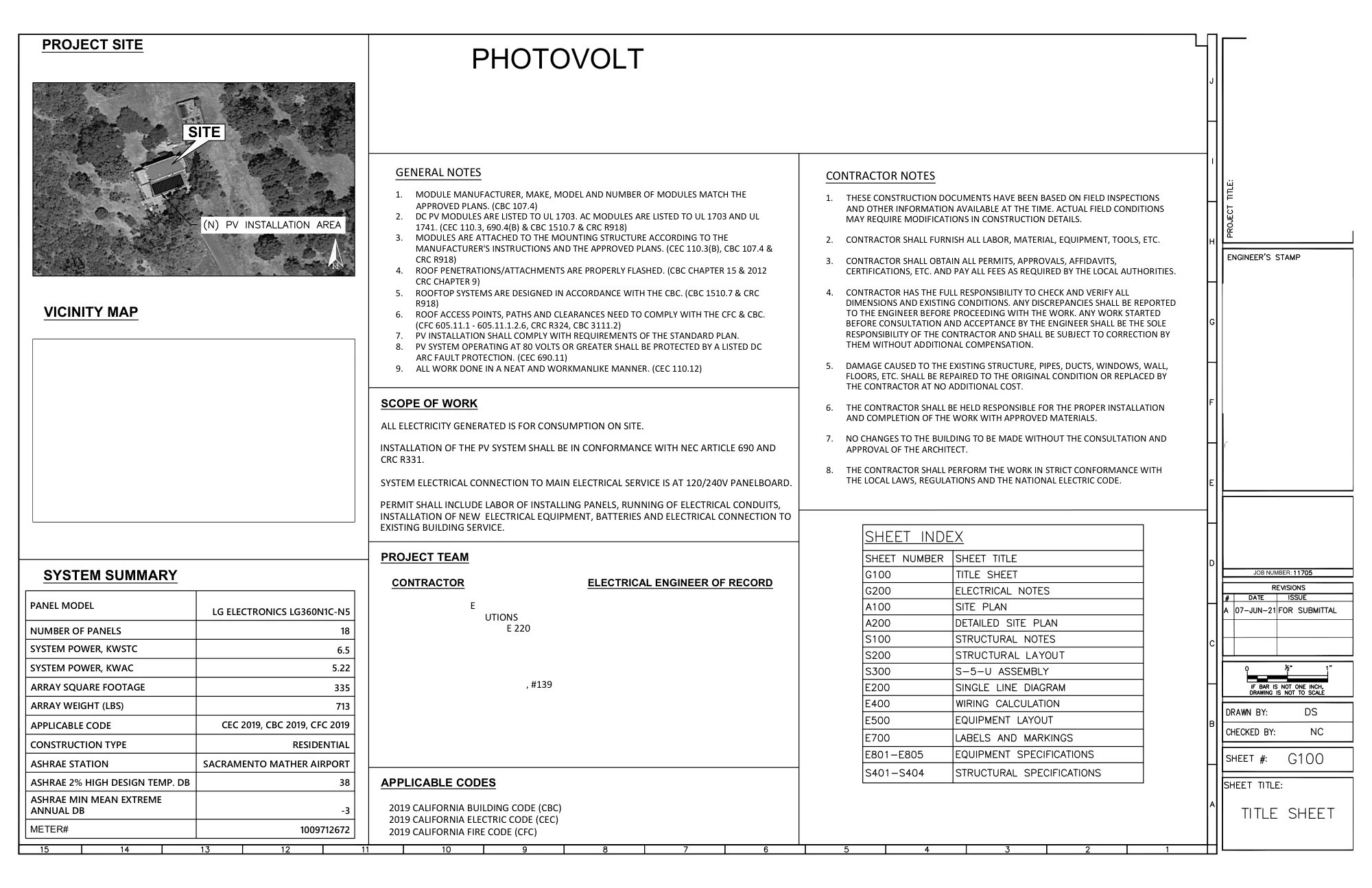 Drawing sheet 1 of 20